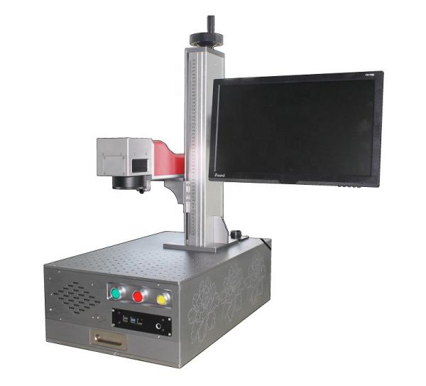 10w/20W/30w/50w Mopa Fiber Laser Color Laser Marking Machine for Colorful Marking Might Easy to Operate Optical Lens