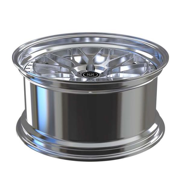 Претендент доджа 2 части выковал почищенные щеткой отполированные колеса автомобиль снабжает ободком 20 дюймов вогнутый