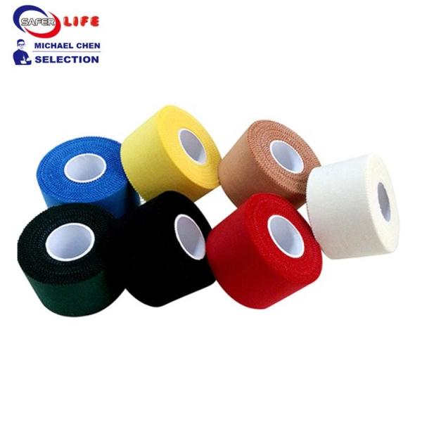 High quality rigid sport tape cotton rigid tape sports with print body support
