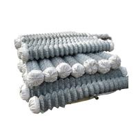Le courrier de fer d'angle le zingage 6Ft Diamond Chain Link Fence