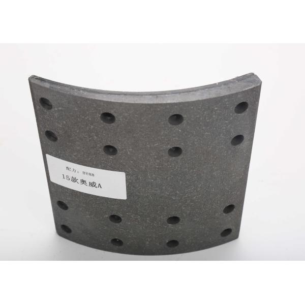 Commercial Car Brake Pads Organic Matercia Green Testing For HOWO