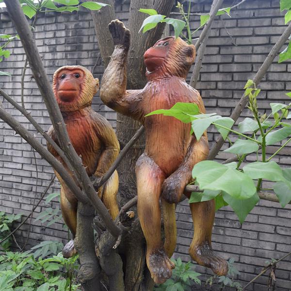 Animales Animatrónicos Robóticos Antiderosos Animatrónicos Chimpancé