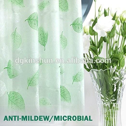 PEVA Meadow Shower curtain Bath Decor Butterfly Flower curtain bath