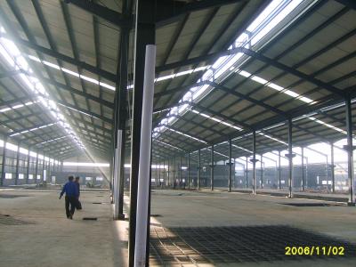 Apronte a construção feita da fábrica do vestuário das construções de aço/multi oficina do metal dos períodos