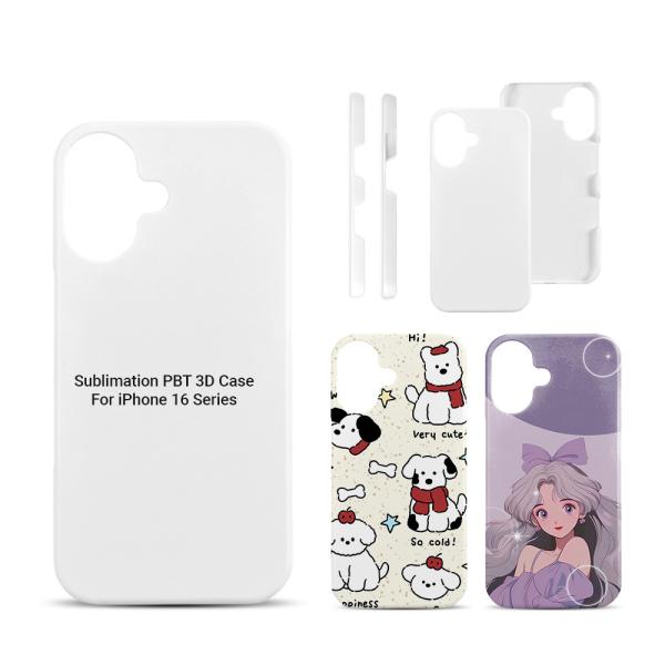 Impresión personalizada en blanco 3D Sublimación Casas para iPhone Para Iphone 16 15 14 13 Pro Max