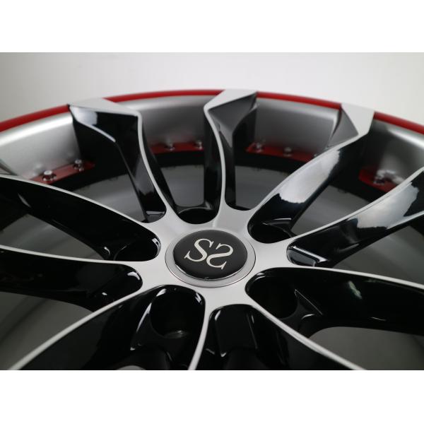 красный цвет 18 19 20 21 22инч подвергал сторону механической обработке 2 выкованные частями оправы колеса для С5 С6