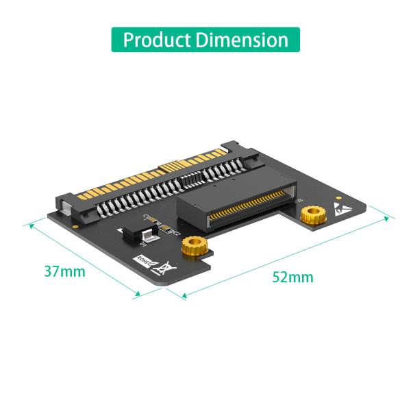 U.2 SFF-8639 к NVMe Ruler 1U GEN-Z EDSFF Короткий SSD E1.S Обновление носителя адаптера
