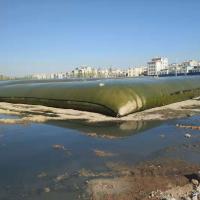 Geo tecido 100 G/M2 ensaca a proteção litoral de secagem do saco do sedimento