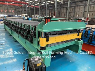 PLC Corrugated Sheet Forming Machine 5.5kw building materials