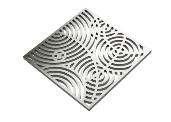Anti Blocking Stainless Steel Floor Gullies , Anti Backwater Bathroom Shower Drain