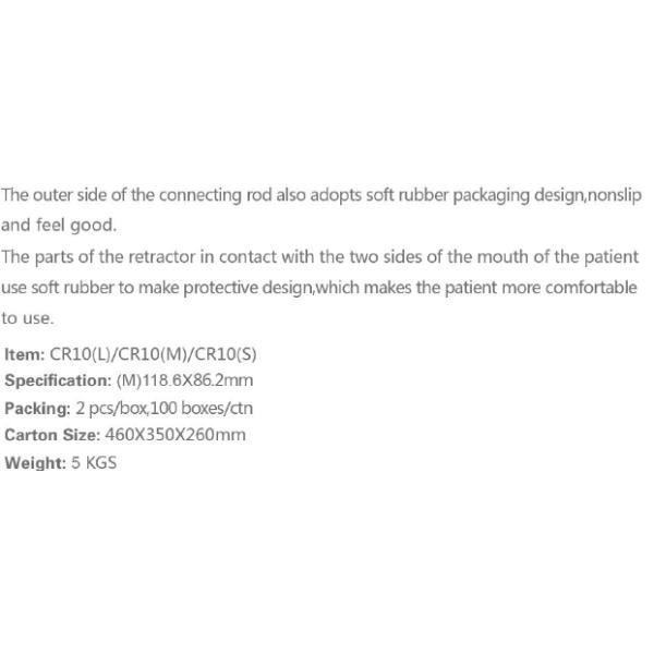 Disposable Cheek Retractors Dental Medical Dental  Cheek Retractor Soft Dental  Retractor