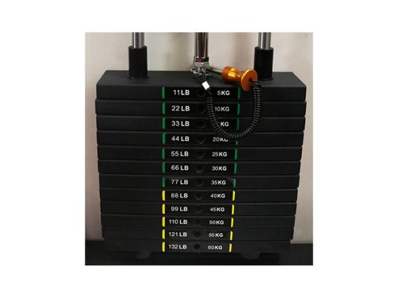 Sliver Frame Life Fitness Strength Equipment , Gym Bodybuilding Tricep Press Machine