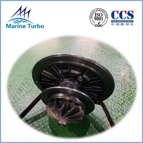 Substituição do cartucho turbo marinho NR24/R para turbocompressor de gás de escape