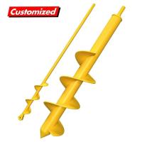 Auger Screw Stainless Steel Screw Shaft High Strength Easy Installation