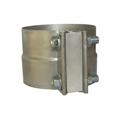 Carro caminhão catback/turbo downpipe braçadeira 5 polegadas aço inoxidável tubo de escape OEM