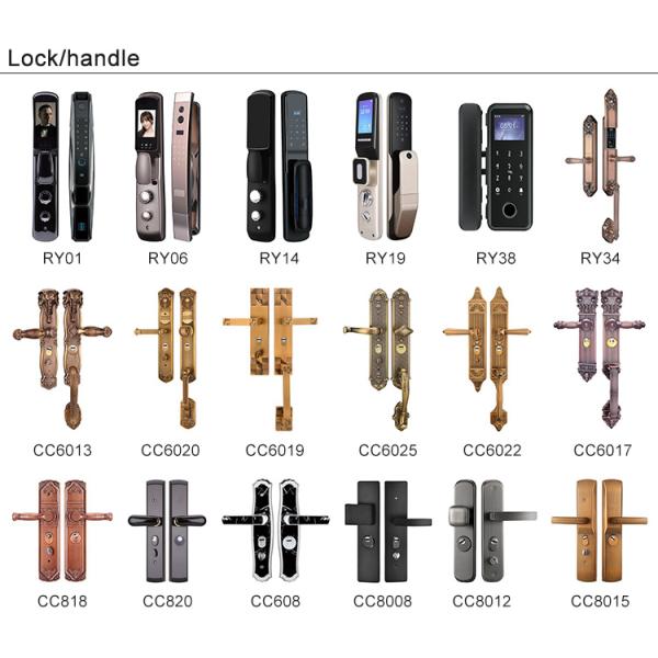 GRANDSEA Modern Pure White Color Warm Cream Style House Main Front High Security Stainless Steel Entry Door