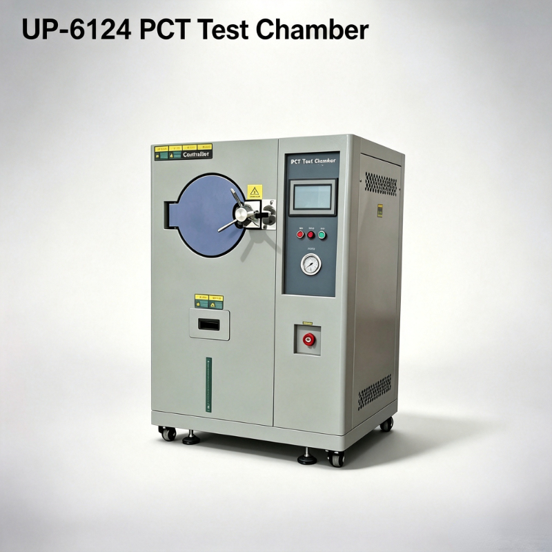 Pressure Cooker Aging Test Chamber with Automatic Adding Water Function and 100%Rh Humidity Range for Precise ≤± 0.5ºC Control