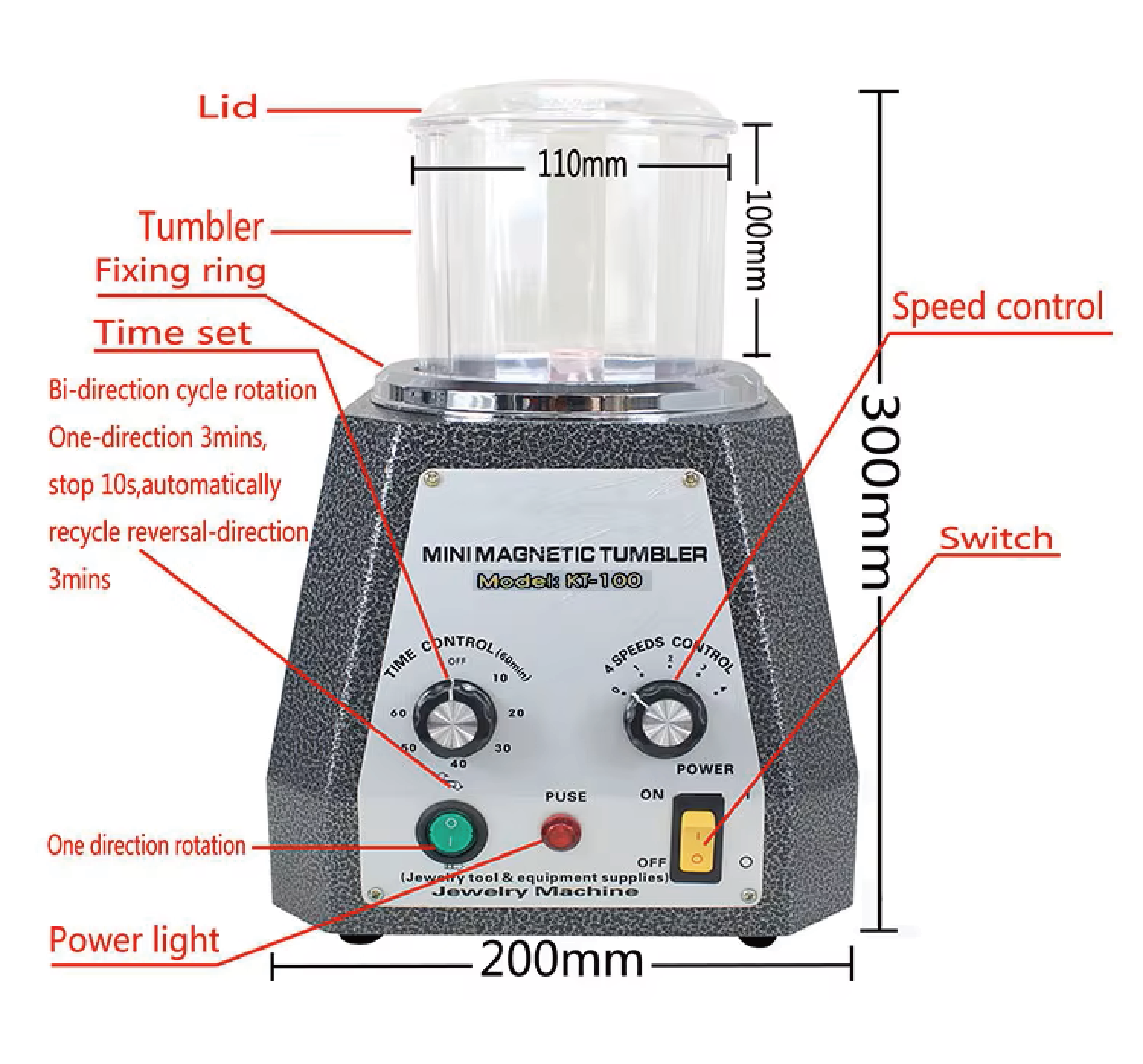 Magnetic Polishing Machine