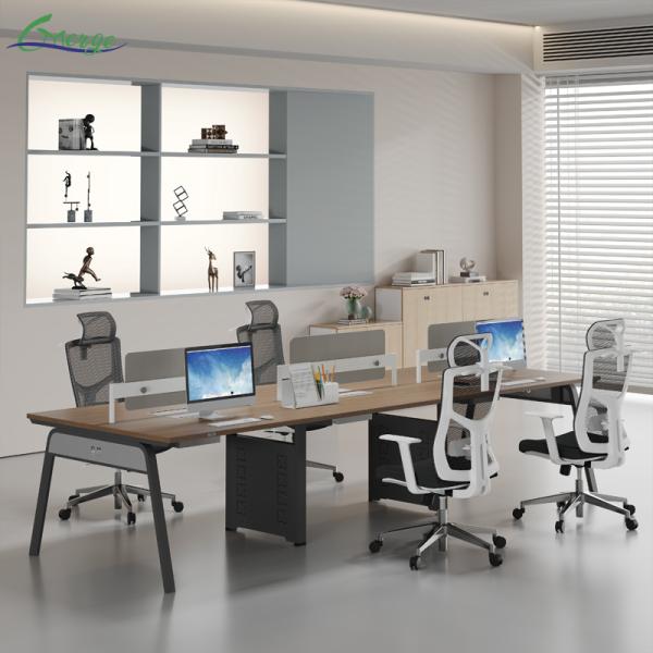 Efficiency and Flexibility Open Space Workstation of Office with Multiple Compartment Options
