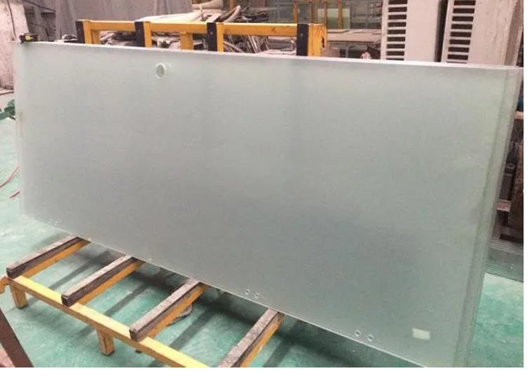 Industrial Automatic Vertical Glass Sandblasting Machine For Sandblast Glass / Mirror