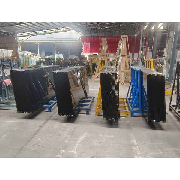 8mm Euro Gray Glass Tempered Glass Used For Interior Partition Door And Windows Buidling