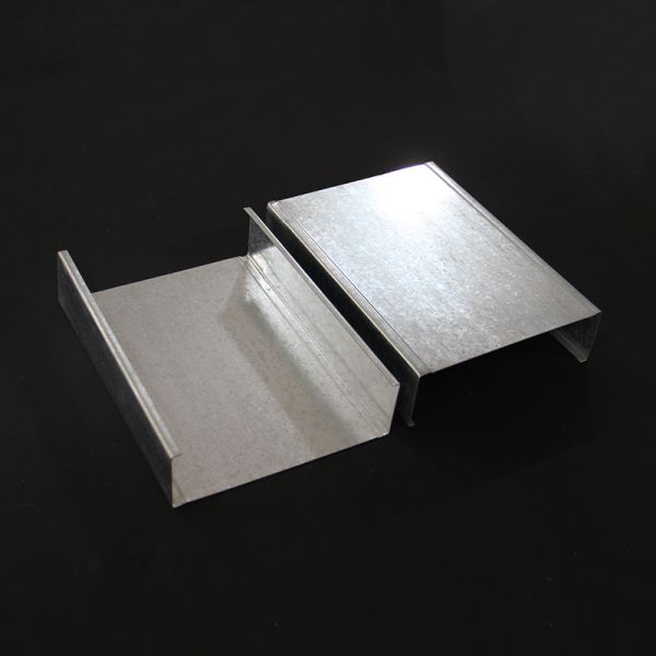 Modern  C Channel Galvanized Metal Stud And Track Fireproof Rustproof