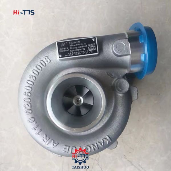 Hi-TTS Construction Machinery Tractor Turbocharger Part 1004T-4T J55S T74801003 00JG055S000 Guangdong Origin