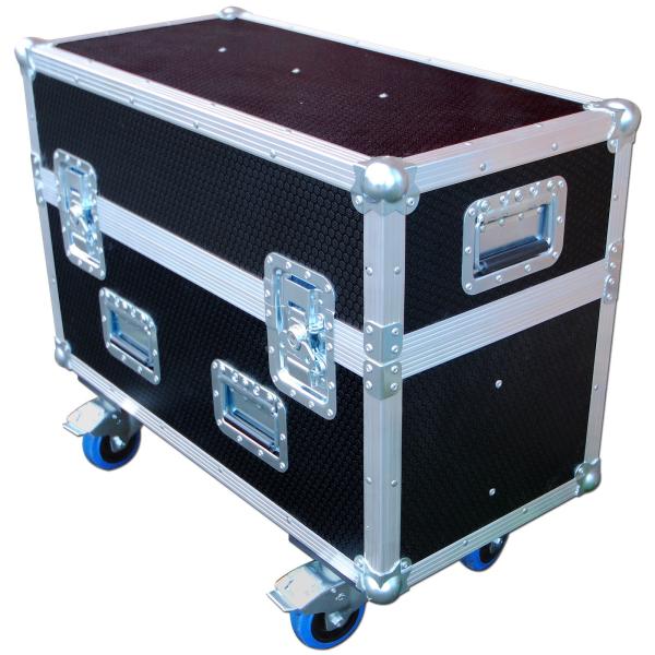 Aluminum Flight Plasma TV Case 32 Plasma LCD TV Flight Case With Pre-Cut Foam