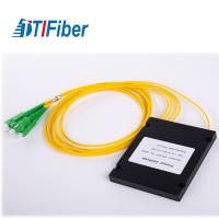 Os ABS encaixotam perda de inserção do PLC do divisor audio ótico 1x4 a baixa com conector do SC