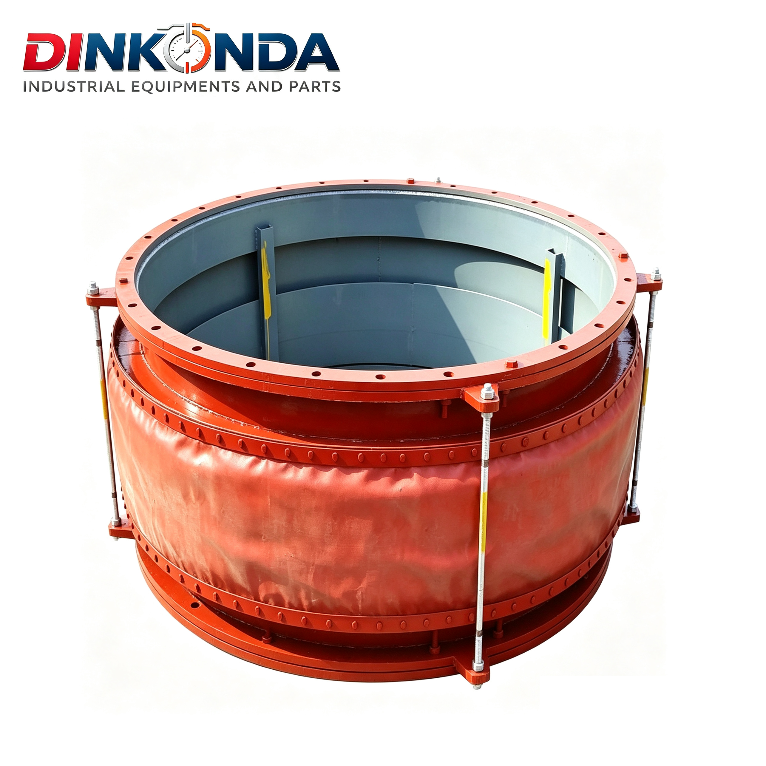 Custom Industrial Profibus Power Plant Expansion Joints For HVAC Anti Corrosion
