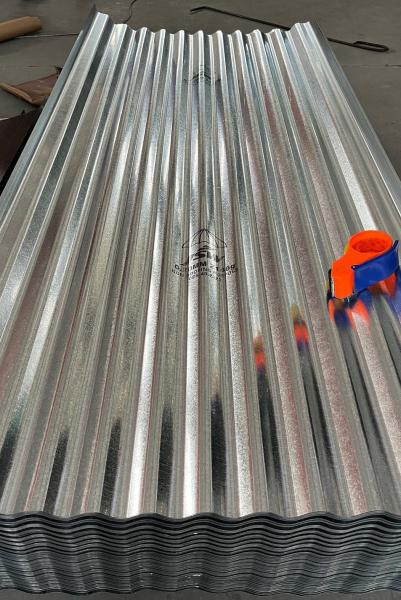 Hot Dip Galvanised IBR Sandwich Panel Wave Tiles Corrugated Metal Z180g Roofing Sheets Structural Grade G550 / SGC570