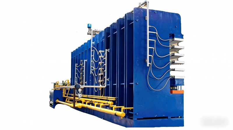 Multi-Station PLC Controlled Tire Tread Vulcanizing Press with Customizable Pressure Range
