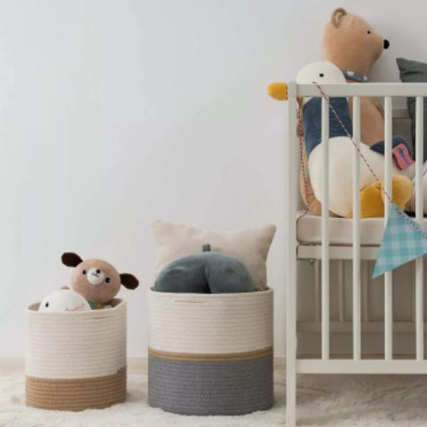 cotton rope plant basket woven basket 1012 Flower Pot Floor Indoor Planters for Home Decor