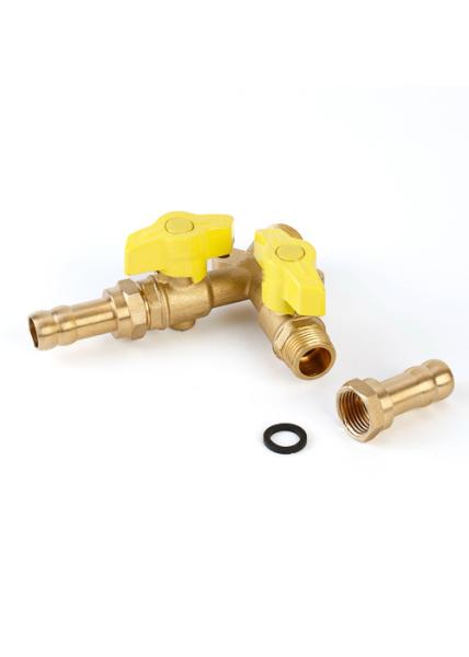 Stable Anticorrosive Gasoline Ball Valve , Multipurpose Gas Valve Quick Connect