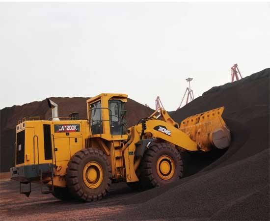 Durable Easy Operation And Maintenance LW1200K Wheel Loader , Earthmoving Machinery