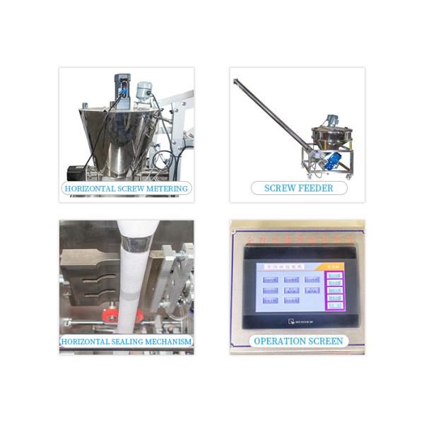 1.5KW Powder Packing Machine 50bags/min Automatic Ultrasonic Packing Machine