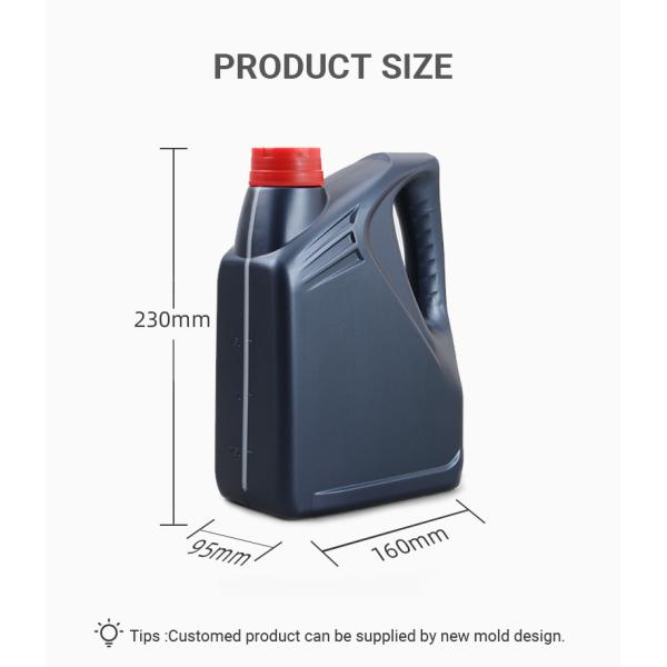 Изготовленный на заказ пустой HDPE бутылка автотракторного масла контейнера машинного масла 2 литров