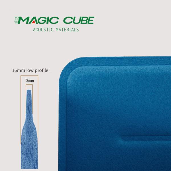 Panneau acoustique en fibre de polyester 3D fonctionnel