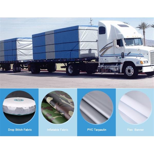 Огнезамедлительный сверхмощный брезент ПВК, ткань брезента Суньпрооф покрытая ПВК