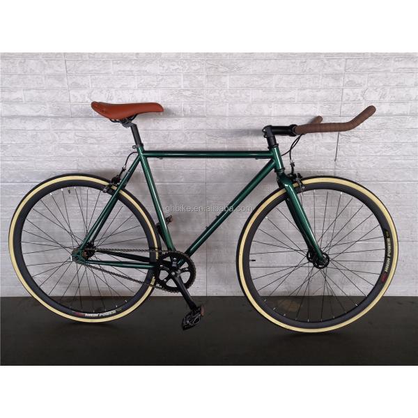 Ordinary Pedal Fixie Bike 700c Single Speed Fixed Gear Bicycle with Double V Brake