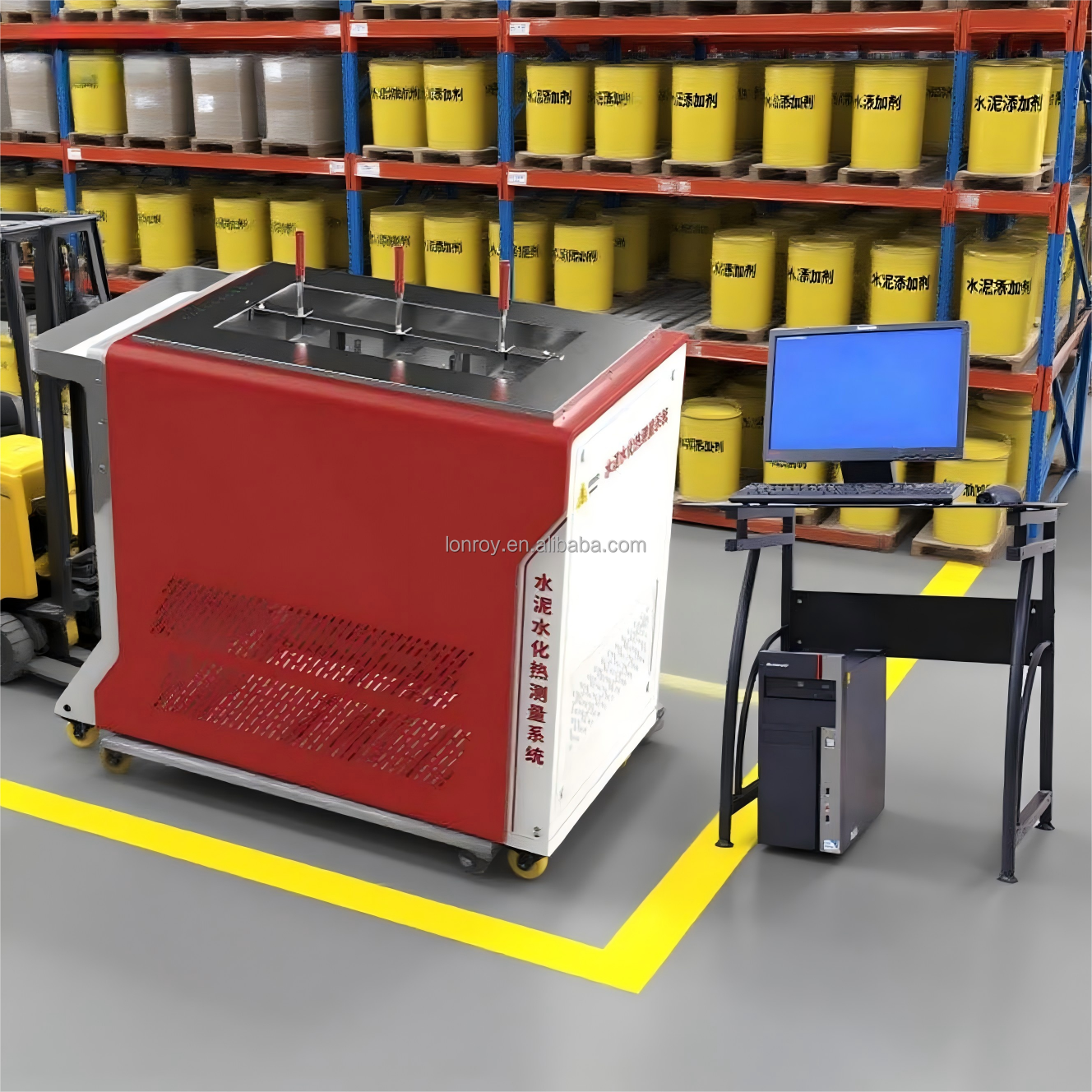 Cement Hydration Calorimeter Fully Automatic Cement Hydration Heat Tester Cement Maximum Heat Release Rate Test DSC