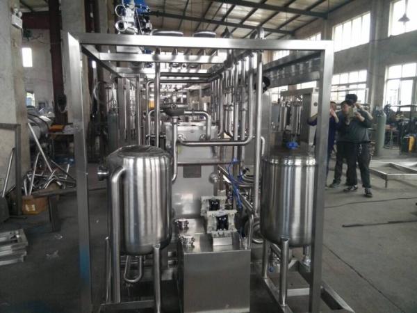 Dépend de la capacité de la machine Plaque pasteurisateur continu pour l'industrie alimentaire
