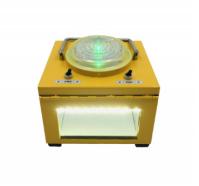 Luzes ardentes constantes do perímetro da almofada do helicóptero