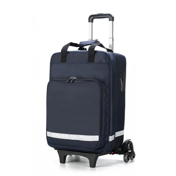 Многофункциональная медицинская сумка вагонетки сумки 1800D скорой помощи водоустойчивая медицинская