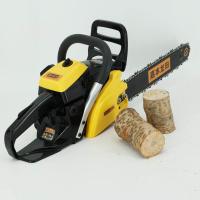 Un cylindre 2 temps machine de coupe de bois à essence professionnelle tronçonneuse à essence 16'