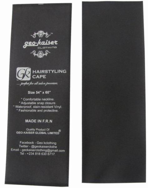 Comfortable  Woven Clothes Label High Density Merrow Border No Minimum