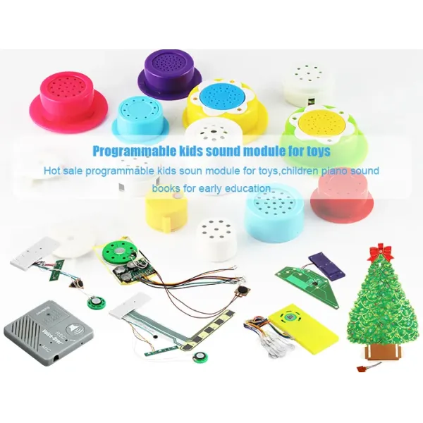Waterproof Pillar Shaped Sound Module Musical Box with Customizable Sound Duration and Replaceable Battery