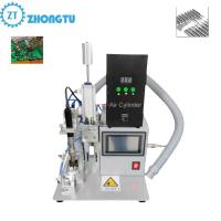 Zhongtu Semi-Auto Pedal Operated Soldering Machine for USB Data Cable Making Ultrasonic Generator and Internal Peeling Length 0-2cm