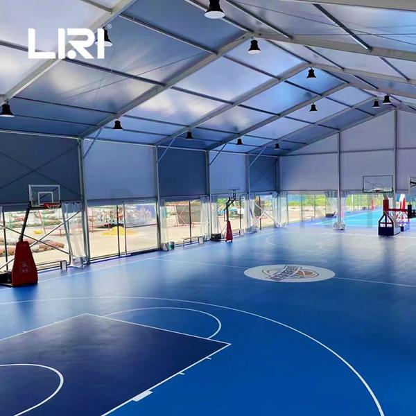 Liri Customized Big Clear Span Tents For Outdoor Event Or Basketball Court
