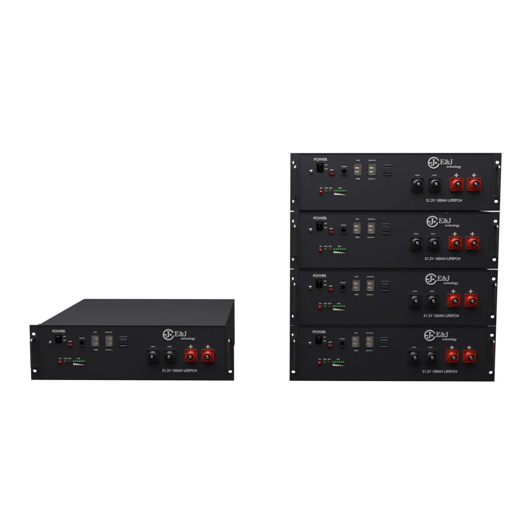 51.2V 304Ah LifePO4 Battery Pack 10-20kWh Server Rack IP66 Grid UPS System All In One